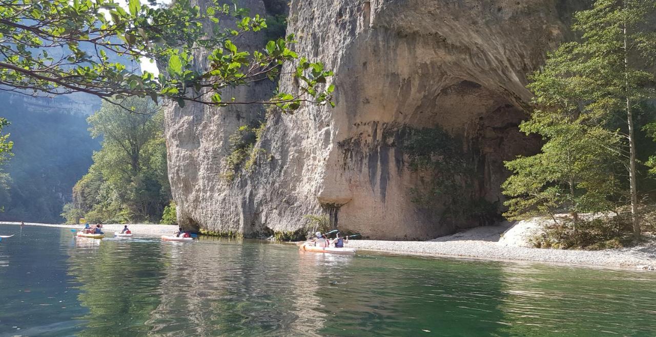 Le Mas Rolland, Piscine Chauffee & Spa - Millau - Gorges Du Tarn Compeyre Bagian luar foto
